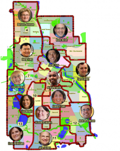 Minneapolis City Council Members - Source MinnPost